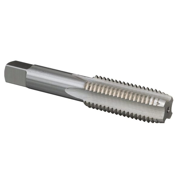 Drill America 10-24 HSS Machine and Fraction Hand Plug Tap, Finish: Uncoated (Bright) DWT54330